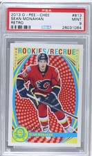 2013-14 O-Pee-Chee Marquee Rookies Retro Sean Monahan #613 PSA 9 MINT Rookie RC