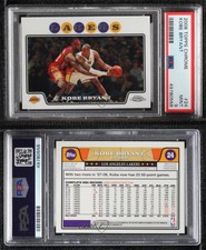 2008-09 Topps Chrome Kobe Bryant LeBron James (Guarded by ) #24 PSA 9 MINT HOF