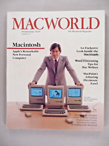 MacWorld Magazine #1 - February, 1984 ~~ Steve Jobs, Apple Computer, Mac World