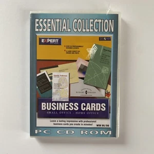 Business Cards Small Office Home Office (1998) PC CD ROM, Computer Program, New - Picture 1 of 5