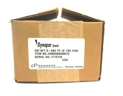 NEW DYNAPAR HR62509000015 ENCODER 3/8" SFT 5-26V - Image 1 of 2