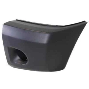 FIT FOR TITAN 2008 - 2015 FRONT BUMPER END BLACK LEFT DRIVER - Picture 1 of 3