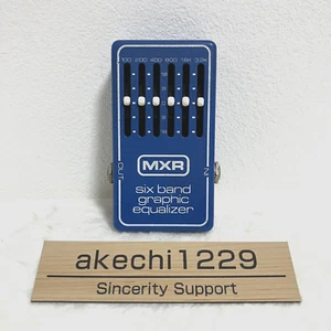 Ecualizador gráfico de seis bandas MXR M109 6 bandas usado probado - Imagen 1 de 7