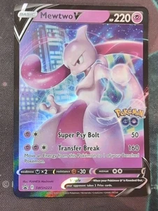 Mewtwo V SWSH223 SWSH: Sword & Shield Promo Cards Holo - Picture 1 of 3