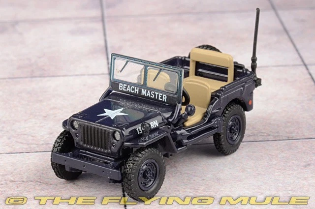 Jeep Royal Navy Oxford de metal fundido 1:76 - Imagem 1 de 4