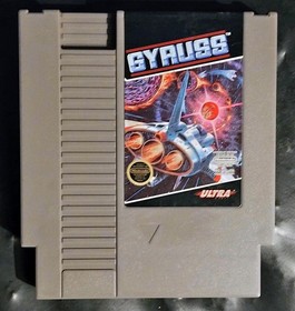 Gyruss Game Cartridge NES Nintendo Entertainment System ORIG/WORKS.FREE SHIPPING