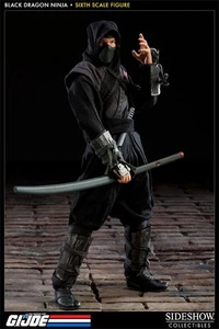 Gi Joe Black Dragon Ninja 1:6 Scale 12" Figure - Picture 1 of 4