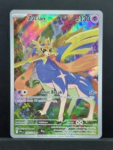 Pokemon TCG Phantasmal Flames Zacian 100/094 Illustration Rare Near Mint (A) - Picture 1 of 6