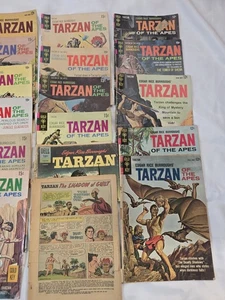 Lotto di 23 fumetti Tarzan delle scimmie Gold Key di Edgar Rice Burroughs - Foto 1 di 3