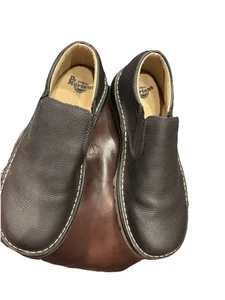 Scarpe Dr. Martens Bryce slip on nere pelle uomo taglia 13 mocassini lavoro casual - Foto 1 di 11