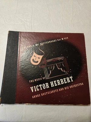 Andre Kostelanetz And His Orchestra – The Music Of Victor Herbert 4 Shellac 1945 - Image 1 of 4