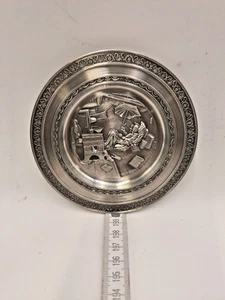 Zinn Teller "Der arme Prophet " Limitierte Auflage, Deutsche Malermeister 12 cm - Bild 1 von 4