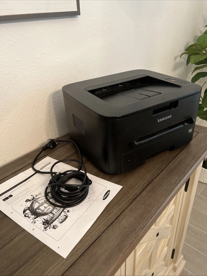 Samsung ML-2525W Workgroup Laser Printer Black Read Full Description - Image 1 of 4