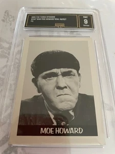 THE THREE STOOGES 1985 # 3 MOE HOWARD GRADED 9 L@@@K - Picture 1 of 2