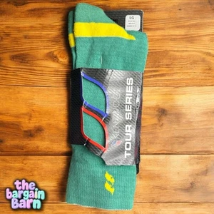 Calcetines de golf verdes unisex vintage hechos en Estados Unidos Kentwool Tour Series nuevos con etiquetas (grandes) - Imagen 1 de 3