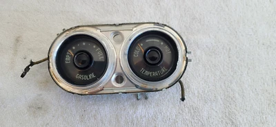 (1) 1955 1956 Plymouth Fury Belvedere Dodge grupo medidor de gasolina y temperatura Foto 1 de 4