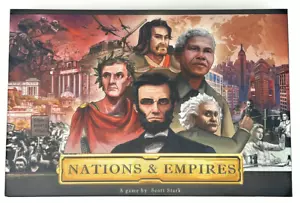 Nations & Empires Strategy Board Game by Scott Stark 2-6 Players - Picture 1 of 5