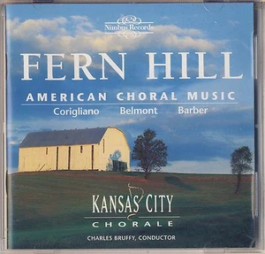 Corigliano Belmont Barber - Bruffy: American Choral. Fern Hill (Nimbus) Like New - Picture 1 of 2