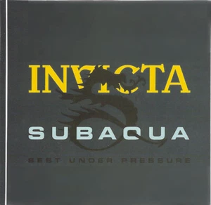 Original INVICTA Watch SUBAQUA Best Under Pressure Vinyl Decal - 4" - Picture 1 of 1