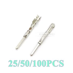 TE AMP 0,64mm Auto Crimpkontakte Stiftkontakte Stecker Pin Kontakt 1-1419158-6 - Picture 1 of 2