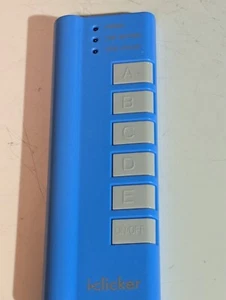 iClicker 1st Generation Student Response Classroom Remote Blue - Picture 1 of 1
