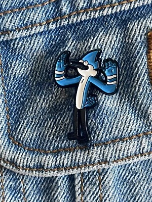 Mordecai Blue Jay From Regular Show Enamel Pin - Excellent Condition - Image 1 of 4