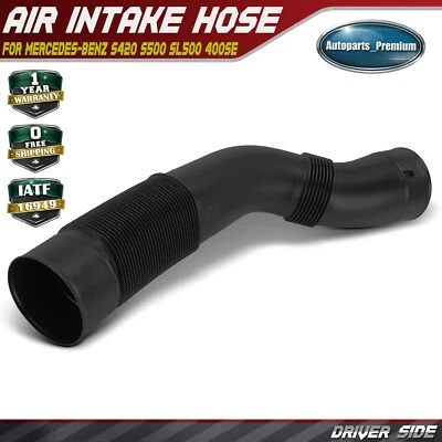 Manguera de admisión de aire del conductor para Mercedes-Benz W140 S420 S500 SL500 400SE 400SEL 500SL Foto 1 de 4