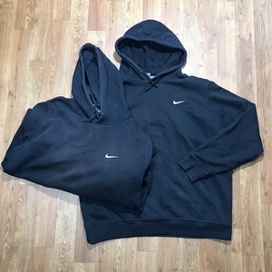 nike pullover moletom com capuz vintage