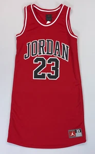 Girl's Nike Jordan Mesh Jersey Tank Top Dress NEW - Picture 1 of 7