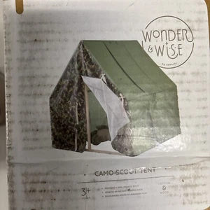 Tienda Scout Camo Wonder & Wise 3+ años 45x43x49 100 % lona algodón MARP 299,99 - Imagen 1 de 3