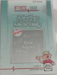 NEW L2 V1 Maths Made Easy Basic Algebra PC DVD ROM - Picture 1 of 1