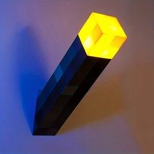 Minecraft Torch Rechargeable Portable Night Light