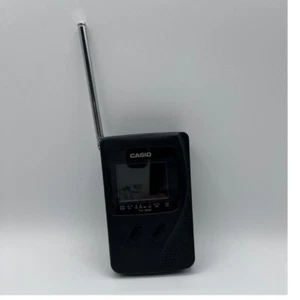 Casio TV-600 Televisión de Bolsillo Portátil Portátil LCD TV De Colección Retro Sin Probar - Imagen 1 de 8