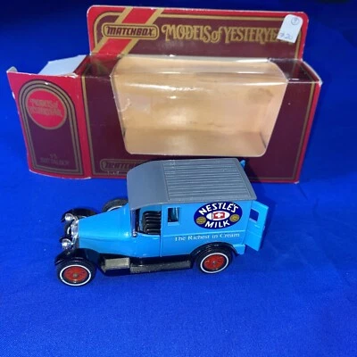 Matchbox Models of Yesteryear Y5 1927 Talbot Van Nestles Milk, Original Box - Image 1 of 4