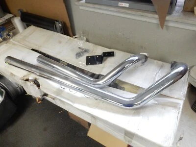 Выхлопная система Hard Krome 2,5 дюйма подходит для: Yamaha XVS1700 18-100123 38-4050 - Изображение 1 из 4