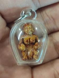 Mae Per Madre Nang Pim Riqueza Colgante LP Pun Dije Mágico Amuleto Tailandés Oculto - Imagen 1 de 7