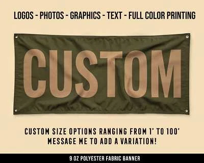 Personalized Fabric Banner - Custom Motivational Boat Flag Wall Art - Image 1 of 4