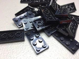 LEGO 2x4 Plates Black LOT OF 25 - NEW - 3020 - Bild 1 von 7