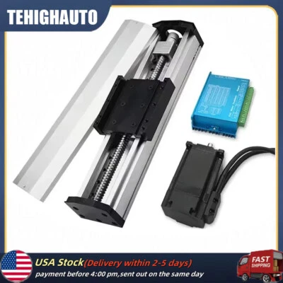 22-154lbs Fully sealed Ballscrew Slide Table IP65 Waterproof Linear Motion Stage - Image 1 of 4