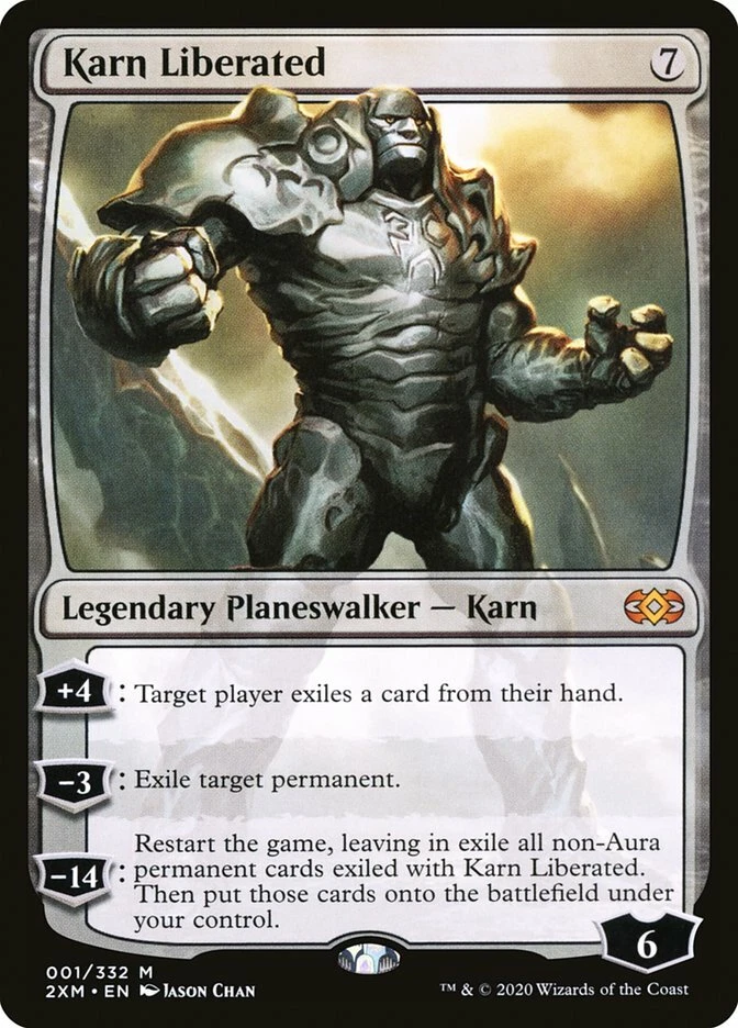 *FOIL* Karn Liberated - Double Masters - Magic The Gathering MTG  - Image 1 of 1