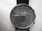 JUNGHANS Chronoscope 041.4876.00 made in Germany with Box Sapphire Crytal