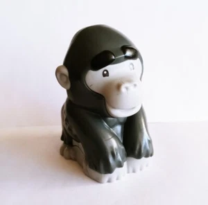 Little People Gorilla Share And Care Safari Fisher Price Zoo Monkey - Picture 1 of 4