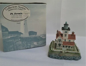 Harbour Lights HL528 Point Fermin California Lighthouse #2140 in Box 1999 - Picture 1 of 16