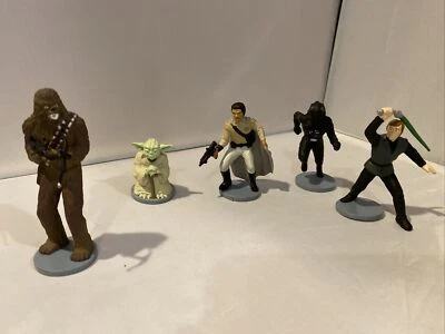 Lot Of 5 1997 Star Wars Applause 3” Figures - Image 1 of 4