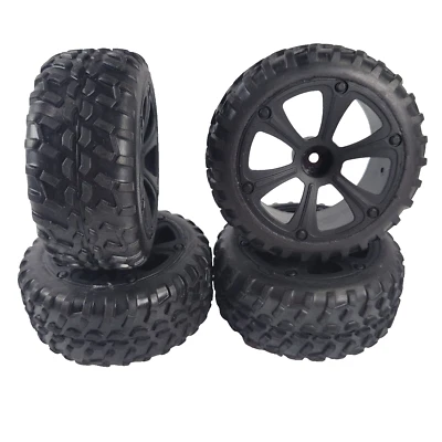 Ruedas y neumáticos de recorrido corto Redcat Racing Blackout SC Pro bujes pegados 1/10 12 mm Foto 1 de 3