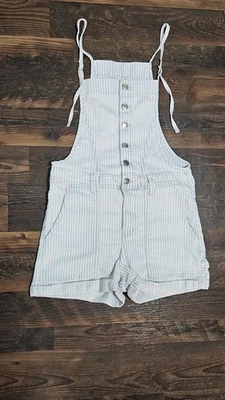 Pantalones Cortos Jrs Blanco Azul Rayas Talla 7-9 Algodón De Celebrity Pink Foto 1 de 4