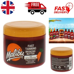 Cruelty-Free Fast Tanning Body Butter 300ml with Coconut Fragrance & Vitamins - Picture 1 of 8