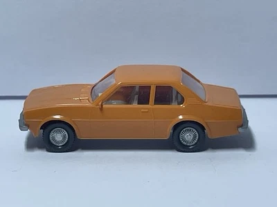 A288 Modellauto 1:87 Opel Ascona B 4 Kühlrippen orange Wiking Pkw WM 80 - Bild 1 von 4