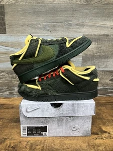 Talla 7 - Paquete de esponja de pantano bajo Nike Dunk mercado de pulgas de plantas de cactus x - secuoya - Imagen 1 de 8
