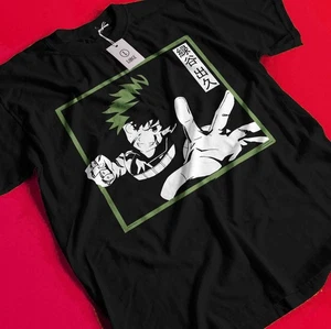 Deku T-shirt My Hero Academia Japanese Manga Anime Midoriya Dabi Shoto Shirt - Picture 1 of 6